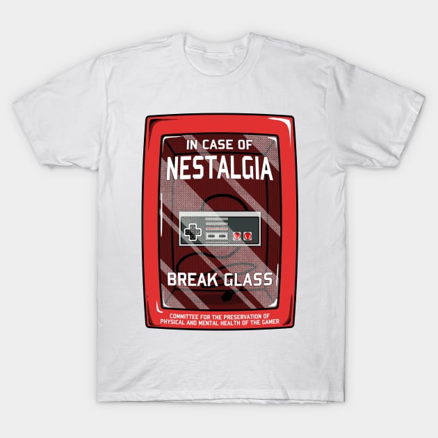 In case of NEStalgia T-Shirt by KinkajouDesign